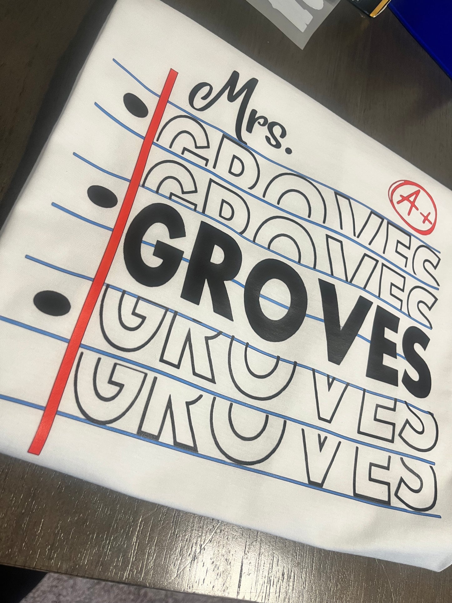 Teacher Name Tees