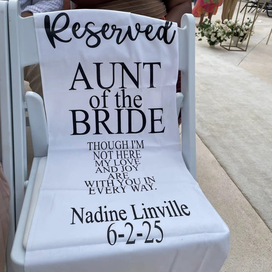 Wedding Memorial Cloth