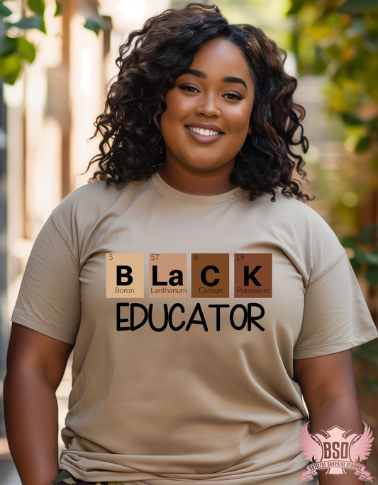 Black Educator Tee