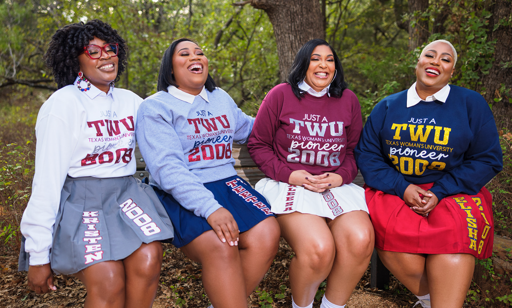 JUST A TWU PIONEER SWEATSHIRT Buteeful Surprise Designs